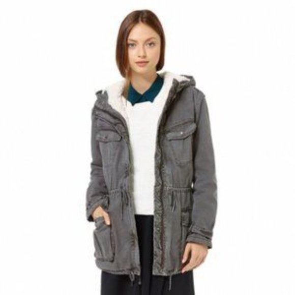Talula Trooper Coat Sherling Lined - Picture 1 of 9